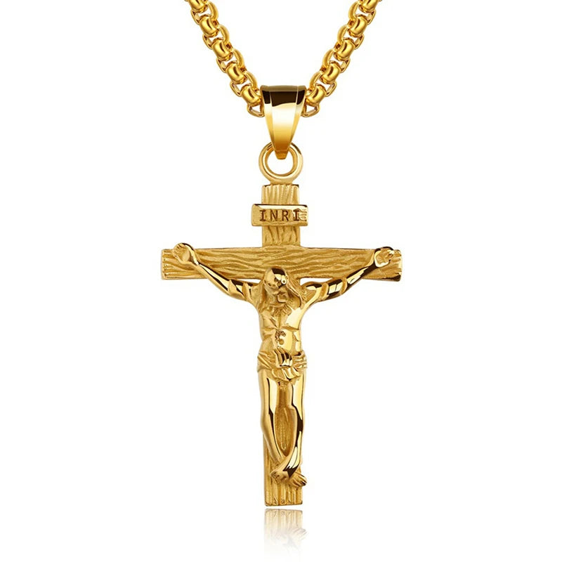necklace with cross pendant