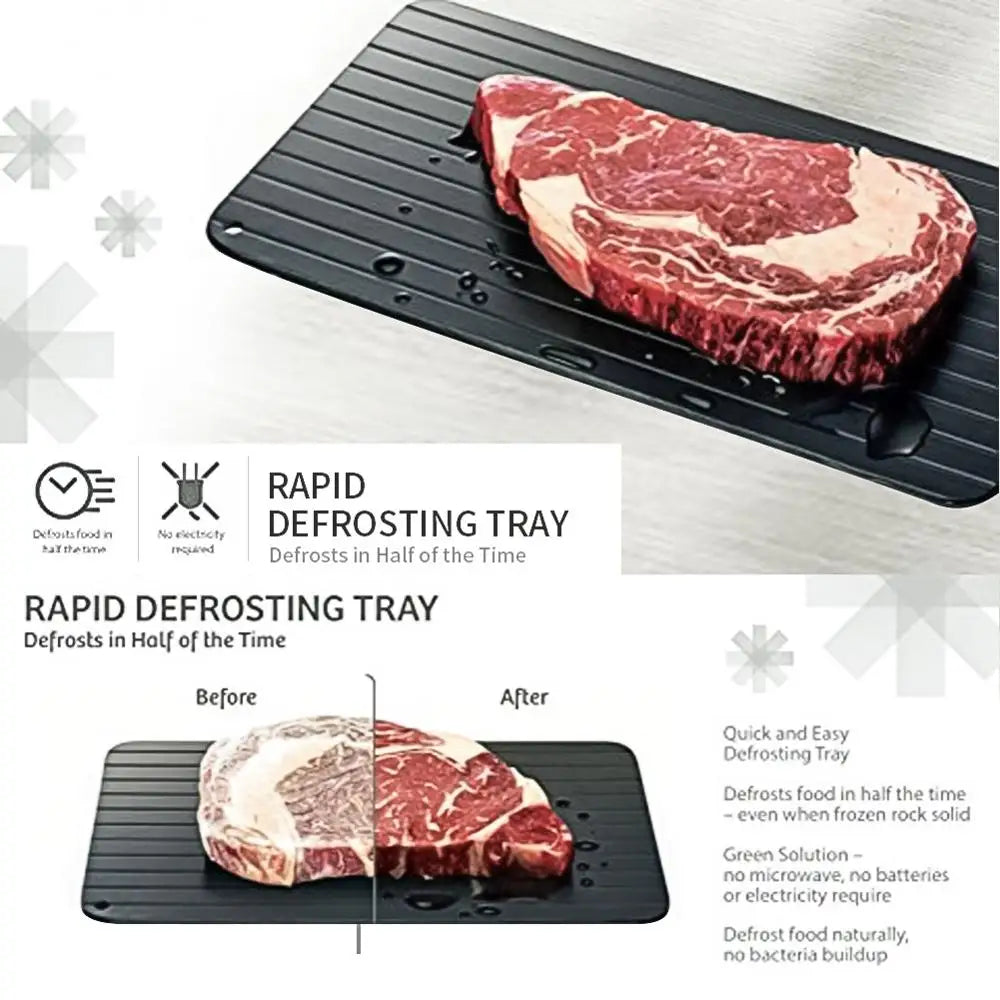 Fast Defrosting Tray for Frozen