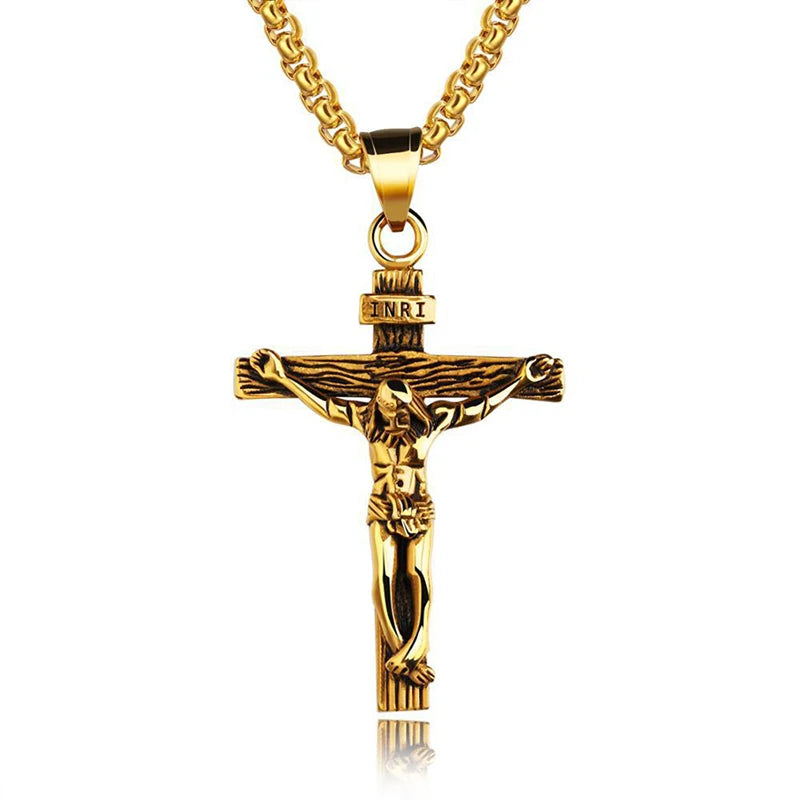 necklace with cross pendant